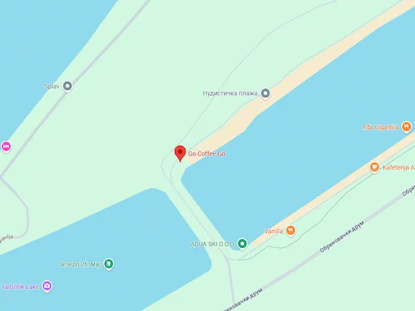 Mapa lokacije Go Coffee Go